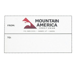 Address Label w/MACU logo for large envelopes (50)