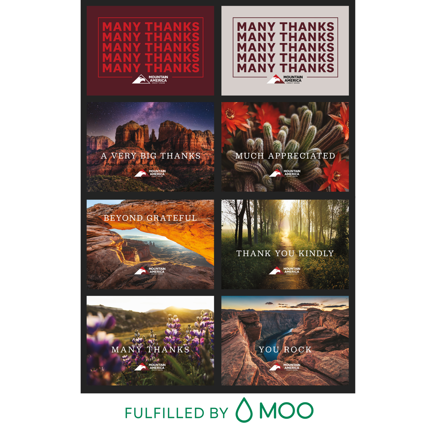 Thank You Cards (English) *MOVED TO MOO* Click Here for Link