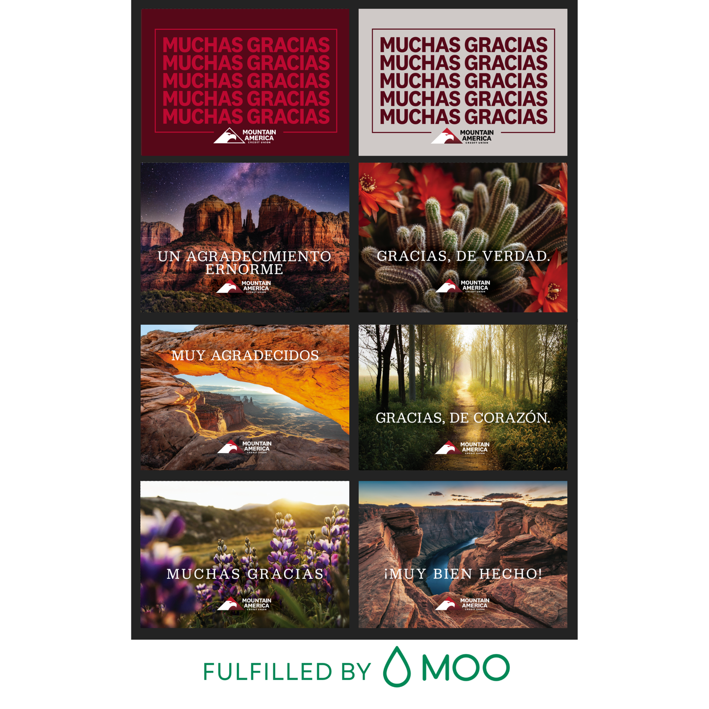 Thank You Cards (English or Spanish) *MOVED TO MOO* Click Here for Link