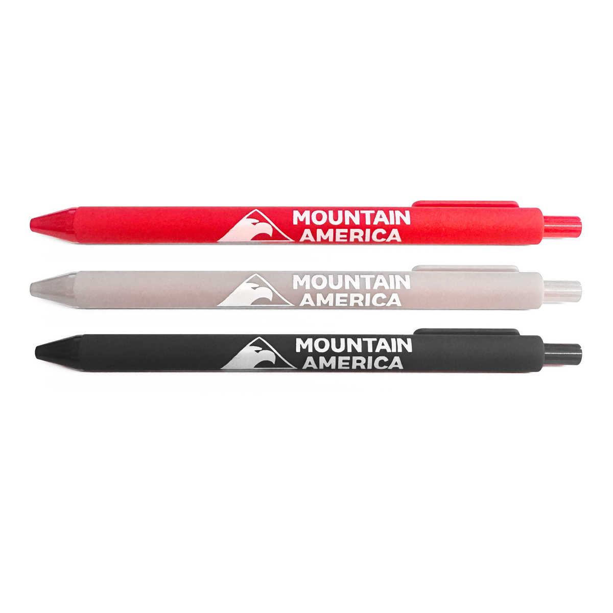 Soft Touch Click Pens (25 ct)