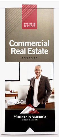 Business Services Commercial Real Estate Trifold Brochure