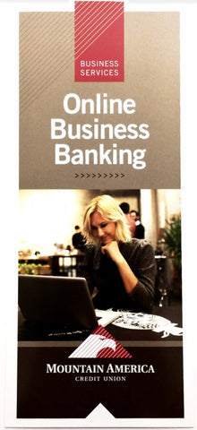 Business Services Online Banking Trifold Brochure