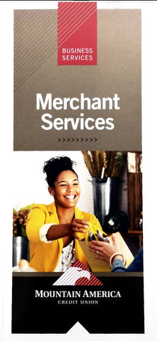 Business Services Merchant Services Trifold Brochure