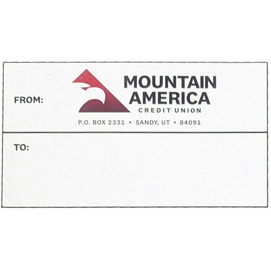 Address Label w/MACU logo  (100)