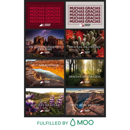 Thank You Cards (English or Spanish) *MOVED TO MOO* Click Here for Link