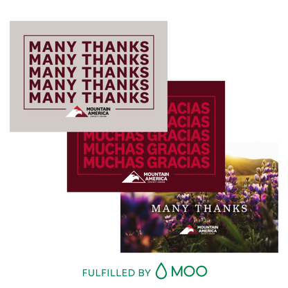 Thank You Cards (English or Spanish) *MOVED TO MOO* Click Here for Link