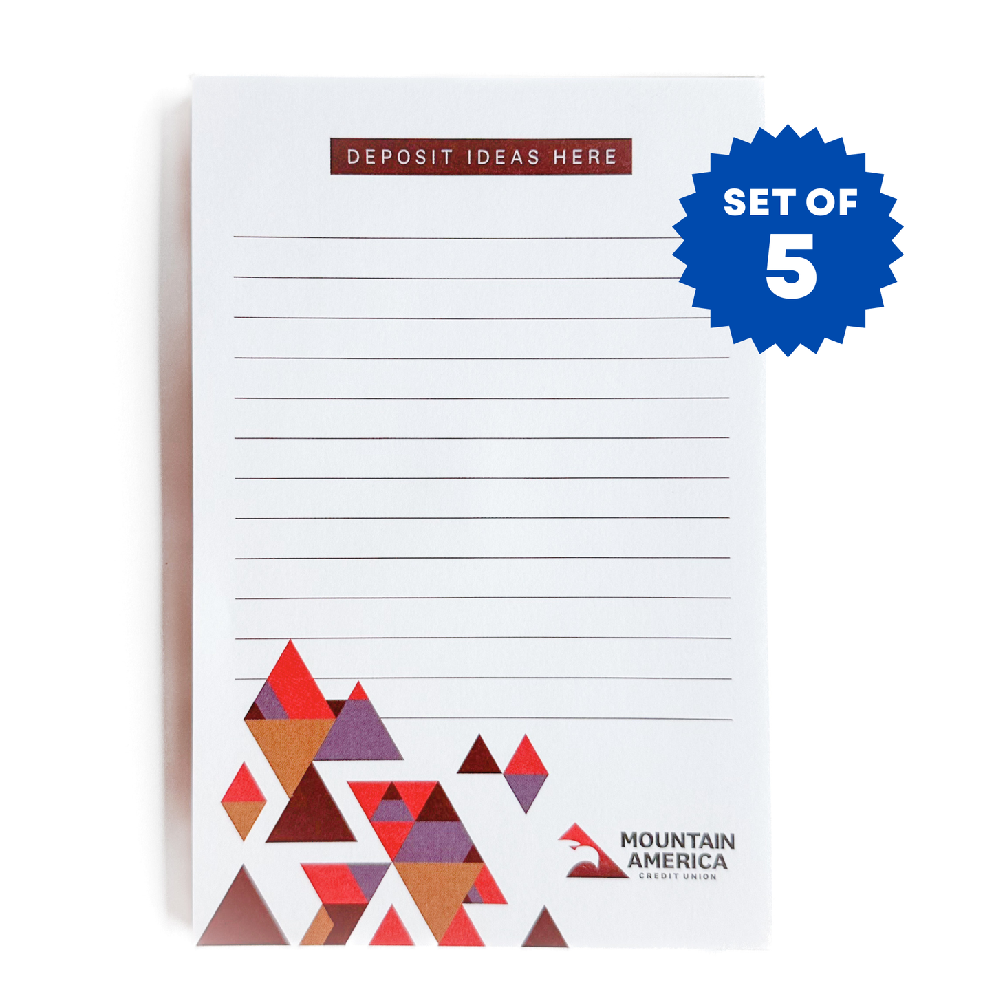 Magnetic Notepad (set of 5)