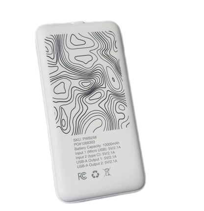 Tarzana 10,000mAh Power Bank (1 Per Order)