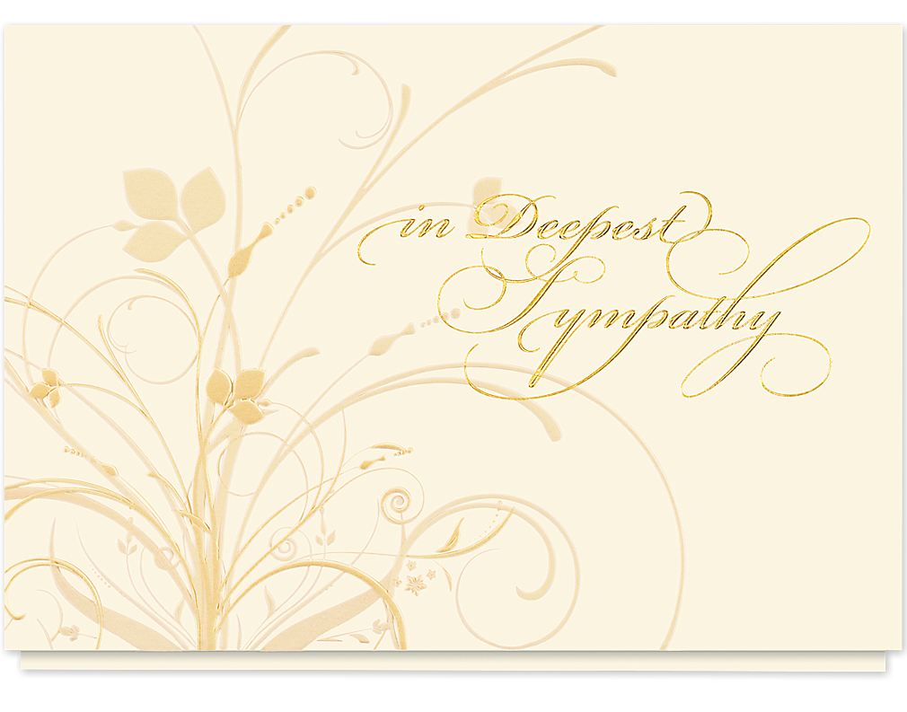 Sympathy Cards (25/pk)