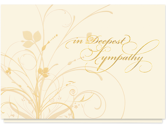 Sympathy Cards (25/pk)